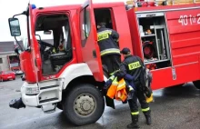 Pożar w Poznaniu: Ogień w fabryce Solarisa