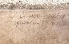 Pompeje: wydobyto inskrypcję, która może zmienić datowanie wybuchu Wezuwiusza