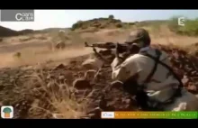 Malijscy żołnierze na poligonie