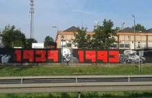 Antykomunistyczny mural w Lubinie