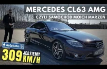 Mercedes CL63 AMG - Jadę ponad 300 kmh... Legalnie. Piękna i szybka bestia.