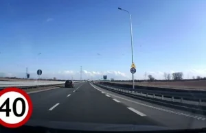 Nowa droga, a kierowcy jadą tylko 40 km/h