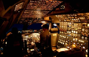 Zdjęcia z kabin samolotów