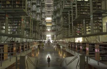 Biblioteka jak z filmu Sci-Fi w Mexico City.