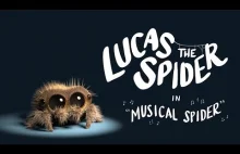 Mały słodziutki pajączek - Lukas, chce zostać gwiazdą muzyki!