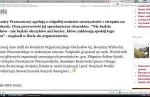 Gen. Ścibor-Rylski: "albo marsz niepodległości z politykami, albo wcale"?