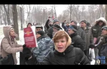 Protest w Rosji w obronie konstytucji.
