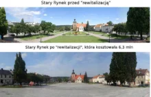 Zdjęcia miasteczek "przed" i "po" rewitalizacji. "Polska BETONIARNIA"