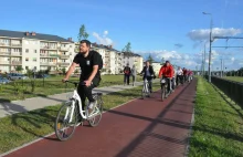 Jak rower wjechał do polskiego miasta
