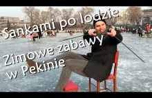 Na sankach po lodzie stylem pekińskim