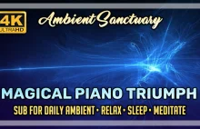 Magical Piano Triumph | Ambient Music | 4K UHD | 2 hours