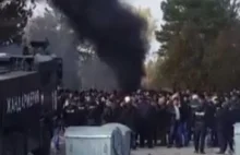 Bunt uchodźców w ośrodku w Bułgarii. Palą budynki i rzucają kamieniami