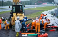 Dlaczego wywiesili zieloną flagę??? -FIA wszczęła śledztwo po wypadku Bianchiego