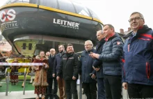 Andrzej Duda wziął udział w symbolicznym otwarciu kolei kanapowej COS w Szczyrku