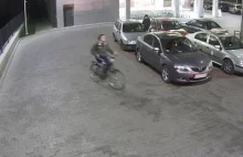 A tak się kradnie rowery w Lublinie, ul. Lotnicza