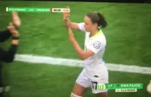 Wolfsburg z kobiecym Pucharem Niemiec, Polka bohaterką