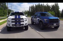 Ford Raptor vs 700hp Shelby F150