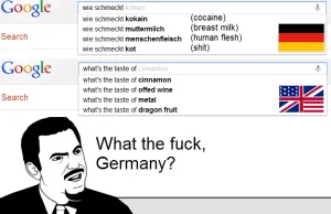 Jak smakuje... - zapytania Niemców i Brytyjczyków