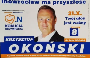 Inowrocławscy kandydaci prowadzą agitację wyborczą niezgodną z prawem!