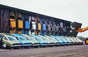 Transport kolejowy samochodów w pionie