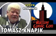 Tomasz Knapik na Warsaw Comic Con opowiada o pracy lektora.