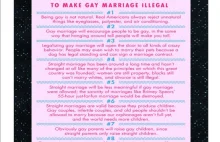 10 powodów, by nie legalizować małżeństw osób tej samej płci [ENG]