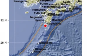Silne trzęsienie ziemi w okolicy Fukushimy