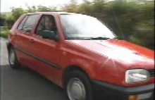 Rewolucyjny (jak na tamte czasy) Volkswagen Golf 3 Ecomatic- 1994r. test