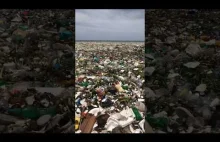 Ocean śmieci wokół rajskiej wyspy Haiti na Karaibach - Dramatyczna sytuacja