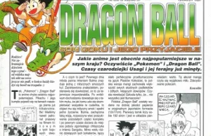 Mija 20 lat od premiery anime Dragon Ball..