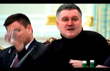 Szef MSW Ukrainy na posiedzeniu dostanie Saakaszwili wodą