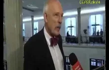 Janusz Korwin-Mikke pijany lub niespełna...