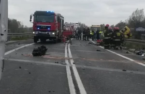 Tragiczny wypadek na Dolnym Śląsku [ZDJĘCIA]