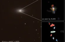 ALMA odkrywa chłodny dżet z otoczenia rosnącej czarnej dziury - Puls...