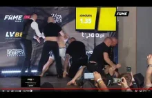 POLAK VS FERRARI | WAŻENIE FAME MMA *spadł ze sceny*