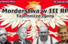 Morderstwa w III RP! Niewygodne zgony