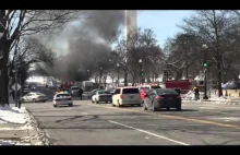 Fire by the White House