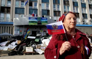 W Słowiańsku wyłączyli ukraińską telewizję, włączyli rosyjską