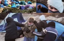 Emigranci w Calais zaatakowali dziennikarkę