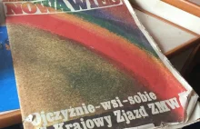 Gazeta z lat 80's Nowa Wieś