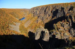 Trekking w wąwozie Kevo