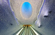 Najbardziej imponujące podziemne stacji metra w Europie