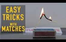 EASY Tricks with MATCHES. Cool tricks with matches box.