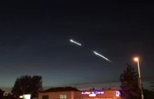 Lot rakiety Falcon 9 wywołuje panikę i zgłoszenia o UFO...