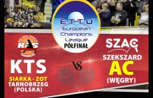 KTS Siarka-ZOT Tarnobrzeg vs Szekszard AC