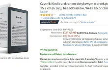 Przedświąteczna przecena na Kindle 8 w Amazon.de