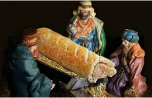 Skandal: największa sieć piekarni w UK zastąpiła Jezusa hotdogiem!