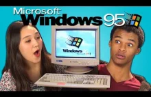 Reakcja nastolatków na Windows 95'