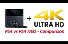 PS4 vs PS4 4K - NEO - Comparison