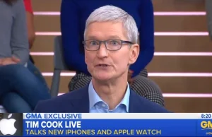 Tim Cook tłumaczy dlaczego nowe iPhone'y są drogie
